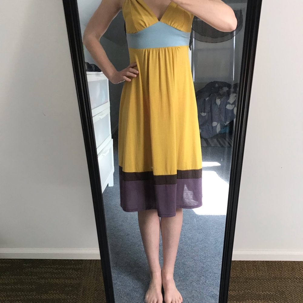 Colorblock dress